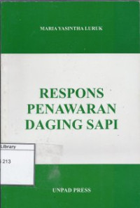 Image of Respons Penawaran Daging Sapi