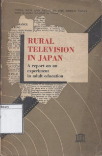 Image of Rural Television in Japan: A Report on an Experiment in Adult Education