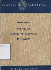 Image of Sosiologi untuk masyarakat Indonesia