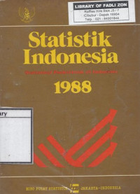 Image of Statistik Indonesia = Statistical Pocketbook of Indonesia