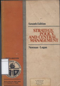 Image of Strategy, Policy, and Central Management