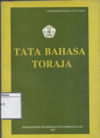 Image of Tata Bahasa Toraja