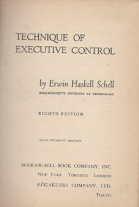 Image of Technique of Executive Control