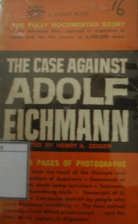 Image of The Case Against Adolf Eichmann