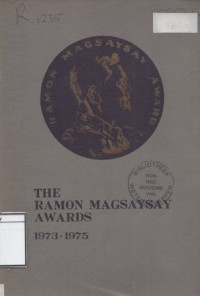 Image of The Ramon Magsaysay Awards 1973-1975: in Recognition of Greatness of Spirit Shown in Service to the People