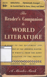 Image of The Reader's Companion to World Literature