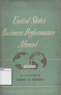 Image of United States Business Performance Abroad: the Case Study of Stanvac in Indonesia