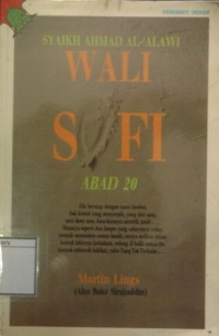 Image of Syaikh Ahmad Al-Alawi: Wali Sufi Abad 20