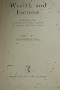 Image of Wealth and Income: An Analysis of the Economic and Financial Systems of Australia and Great Britain