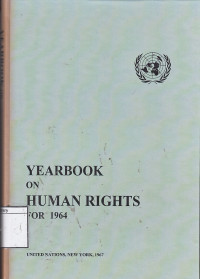 Image of Yearbook on Human Rights for 1964