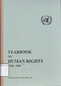 Image of Yearbook on Human Rights for 1969