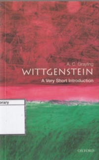 Image of Wittgenstein: a very short Introduction