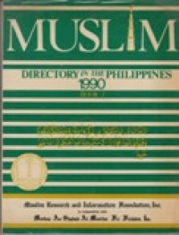 Image of Muslim Directory in the Philippines 1990