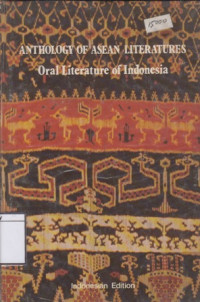 Image of Anthology of Asean Literatures: Oral Literature of Indonesia
