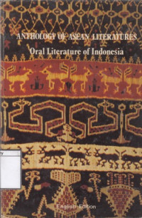 Image of Anthology of Asean Literatures: Oral Literature of Indonesia