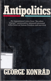 Image of Antipolitics: An Impressioned Voice from 