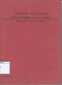 Image of Bahasa Inggeris Untuk Mahasiswa Ilmu-Ilmu Sosial