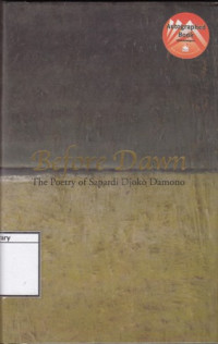 Image of Before Dawn: The Poetry of Sapardi Djoko Damono
