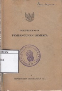 Image of Buku-ringkasan pembangunan semesta