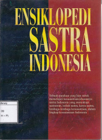 Image of Ensiklopedia Sastra Indonesia : Jilid 2 H - P