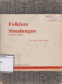 Image of Folklore Simalungun (Cerita Si Jonaha)