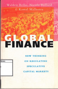 Image of Global Finance: New Thinking on Regulating Speculative Capital Markets