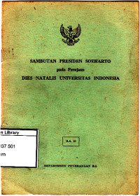 Image of Sambutan presiden soeharto (seri 31)