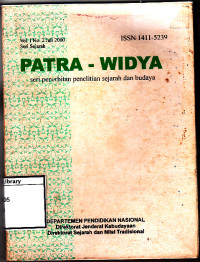 Image of Patra - widya: seri penerbitan sejarah