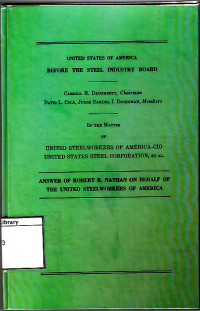 Image of United states of america before the steel industry