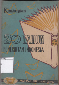 Image of 20 Tahun Penerbitan Indonesia
