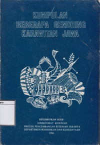 Image of Kumpulan Beberapa Gendhing Karawitan Jawa