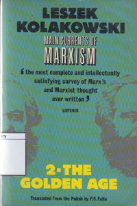 Image of Main Current of Marxism: Its Origins, Growth and Dissolution