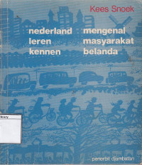 Image of Nederland leren kennen = mengenal masyarakat belanda