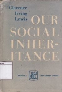 Image of Our Social Inheritance