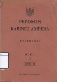 Image of Pedoman Kabinet Ampera: Referensi