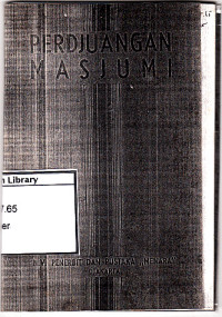 Image of Perdjuangan masjumi