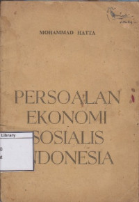 Image of Persoalan Ekonomi Sosialis Indonesia
