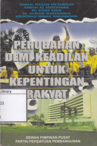 Image of Perubahan Demi Keadilan Untuk Kepentingan Rakyat