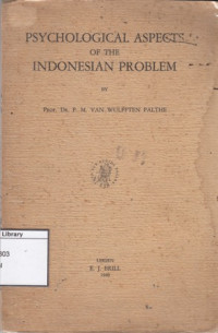 Image of Psychological aspects of the Indonesian problem