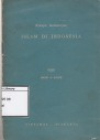 Image of Riwajat Kedatangan Islam di Indonesia