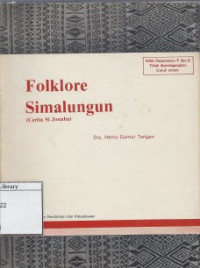 Image of Folklore Simalungun (Cerita Si Jonaha)