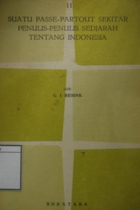 Image of Suatu Passe-Partout Sekitar Penulis-penulis Sedjarah tentang Indonesia