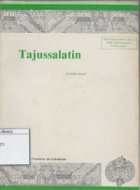 Image of Tajussalatin