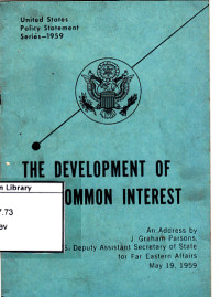 Image of The development of our common interest