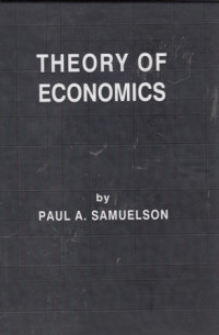Image of Theory of Economics