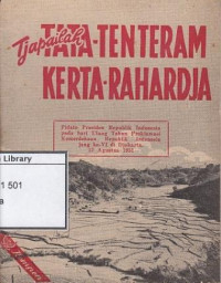 Image of Tjapailah tata-tentram kerta-rahardja