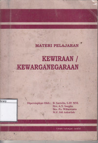 Image of Kewiraan/kewarganegaraan