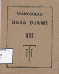 Image of Wangsulan basa Djawi