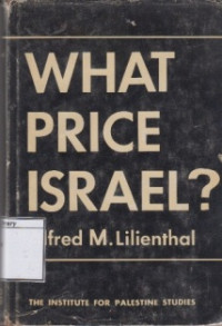 Image of What Price Israel?