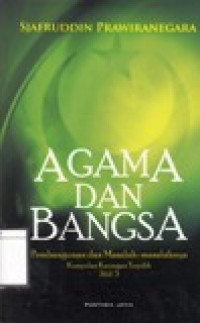 Image of Agama dan Bangsa: Pembangunan dan Masalah-masalahmya